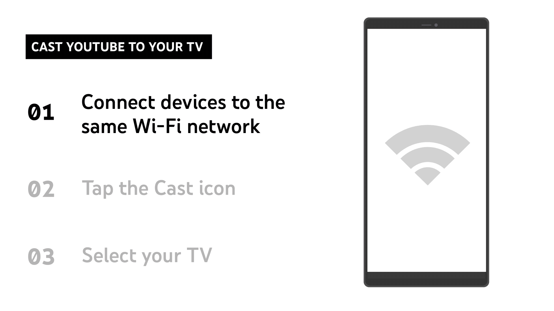 YouTube Link your Mobile Device to your Smart TV